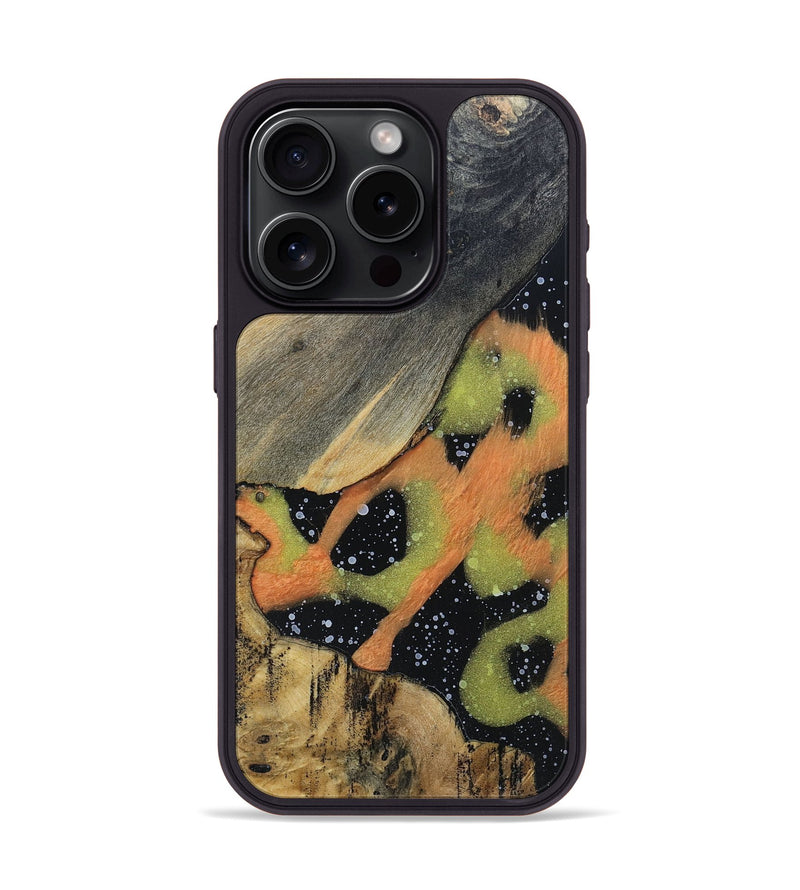 iPhone 15 Pro Wood+Resin Phone Case - Kehlani (Cosmos, 698169)