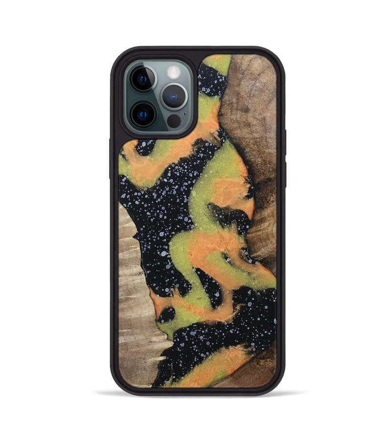 iPhone 12 Pro Wood+Resin Phone Case - Neal (Cosmos, 698180)