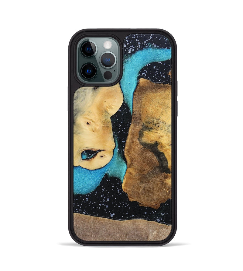 iPhone 12 Pro Wood+Resin Phone Case - Tammy (Cosmos, 698185)