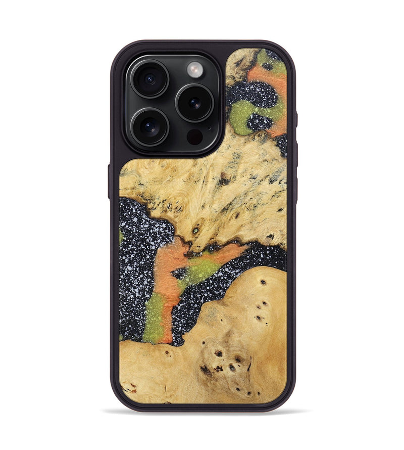 iPhone 15 Pro Wood+Resin Phone Case - Ryleigh (Cosmos, 698192)