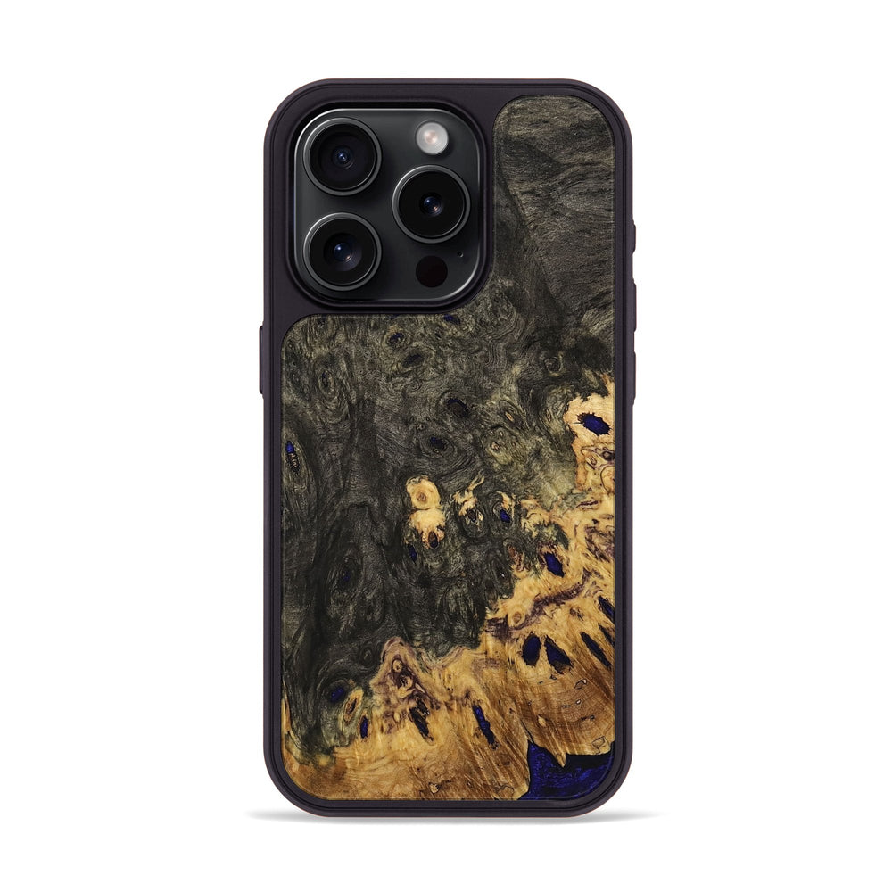 iPhone 15 Pro Phone Case Florence Wood Burl 698716 Carved