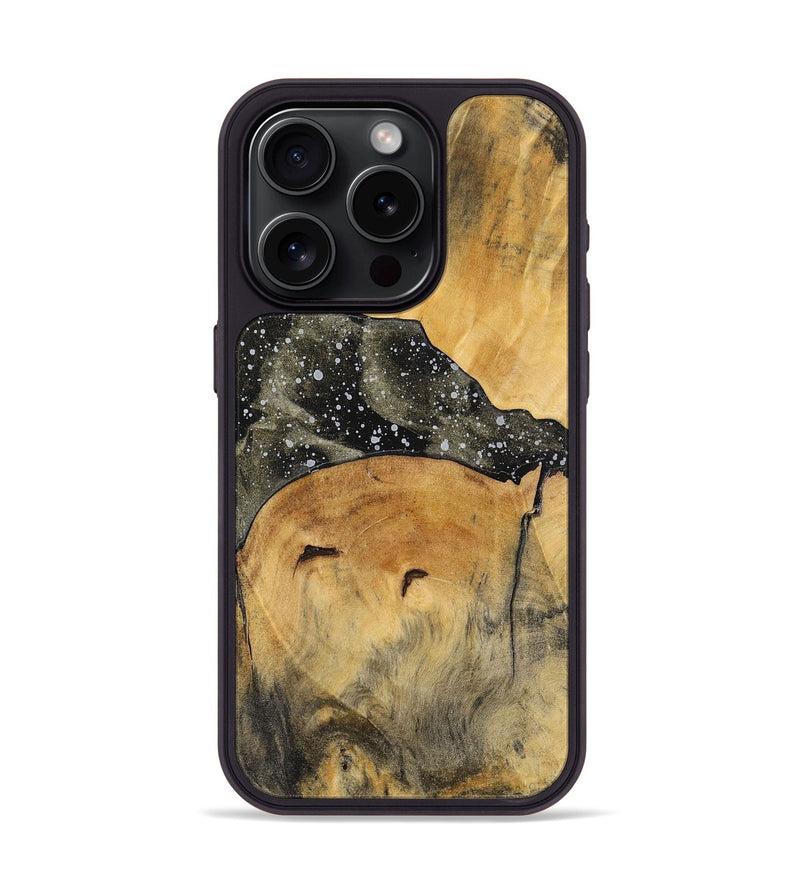 iPhone 15 Pro Wood+Resin Phone Case - Sadie (Cosmos, 699381)