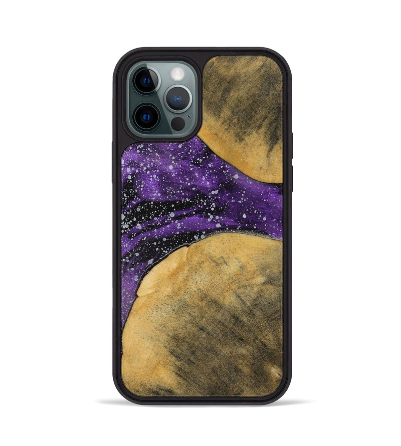 iPhone 12 Pro Wood+Resin Phone Case - Therese (Cosmos, 699440)