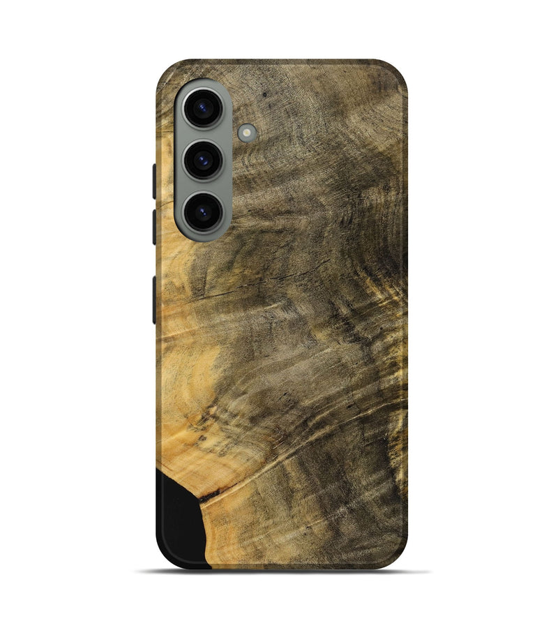 Galaxy S24 Wood+Resin Live Edge Phone Case - Haylee (Wood Burl, 699446)