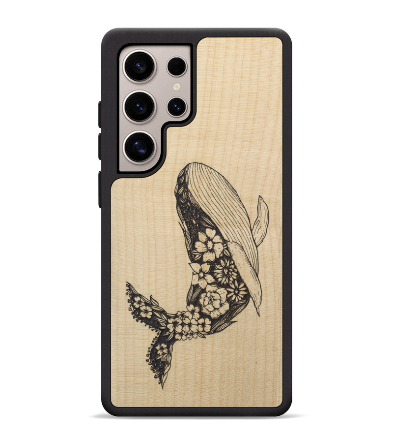 Galaxy S25 Ultra Wood Phone Case - Growth - Maple (Curated, 699953)