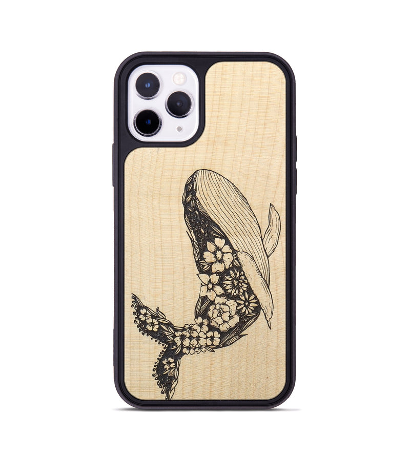 iPhone 11 Pro Wood+Resin Phone Case - Growth - Maple (Curated)