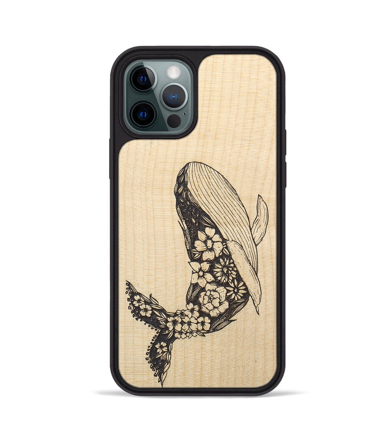 iPhone 12 Pro Wood+Resin Phone Case - Growth - Maple (Curated)