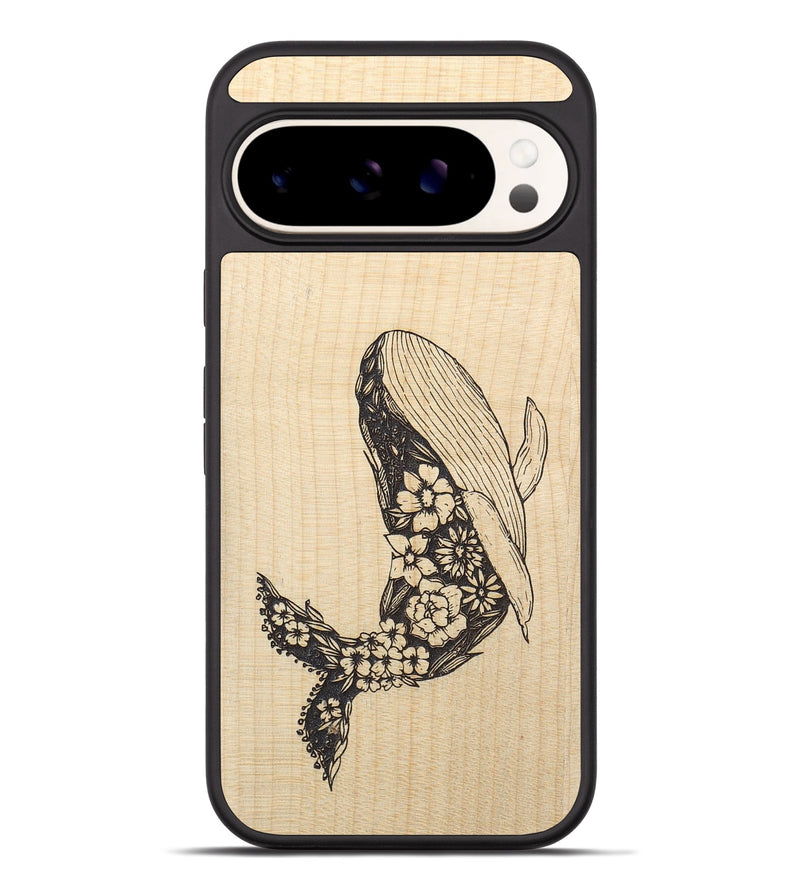 Pixel 9 Pro XL Wood+Resin Phone Case - Growth - Maple (Curated)