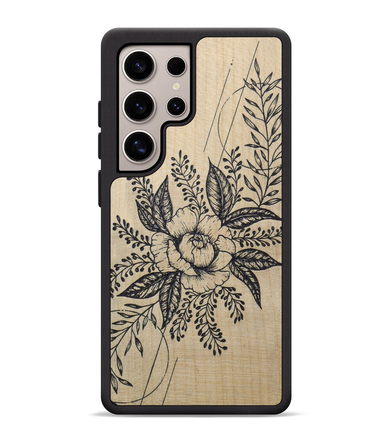 Galaxy S25 Ultra Wood Phone Case - Hope - Maple (Curated, 699954)