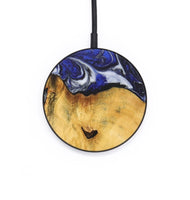 Circle Wood+Resin Wireless Charger - Tammie (Blue, 703662)