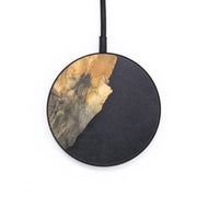 Circle Wood+Resin Wireless Charger - Wilson (Pure Black, 705361)