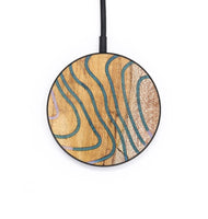 Circle Wood+Resin Wireless Charger - Annalise (Pattern, 705407)