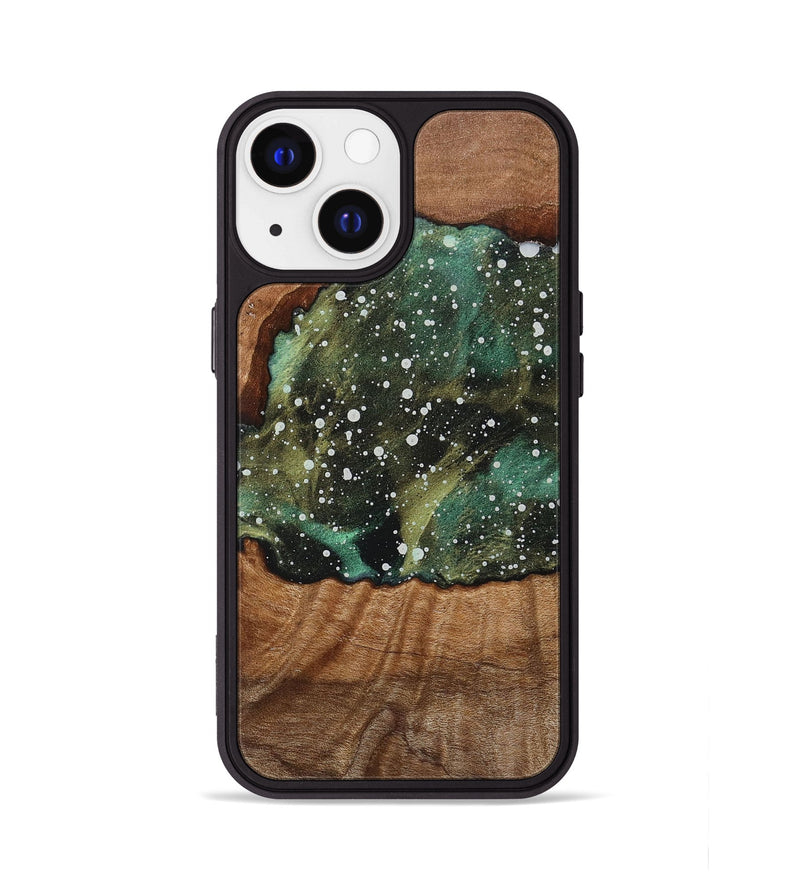 iPhone 13 Wood+Resin Phone Case - Eloise (Cosmos, 705463)