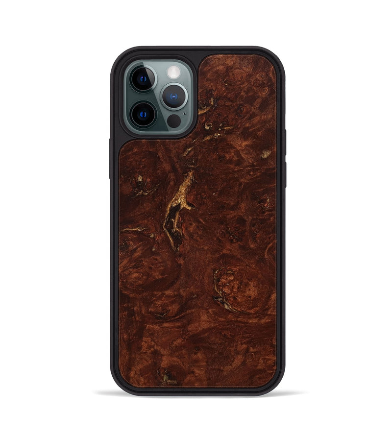 iPhone 12 Pro Wood+Resin Phone Case - Haisley (Wood Burl, 705581)