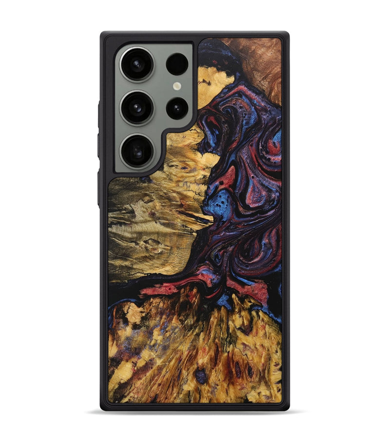 Galaxy S24 Ultra Wood+Resin Phone Case - Taryn (Mosaic, 705795)