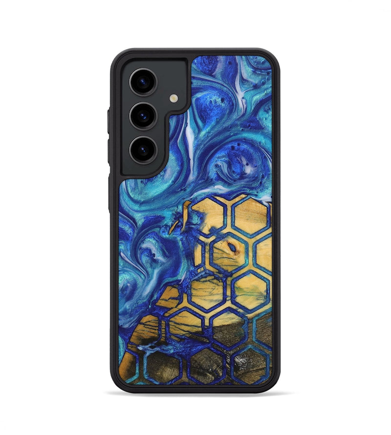 Galaxy S24 Wood+Resin Phone Case - Harmony (Pattern, 705850)