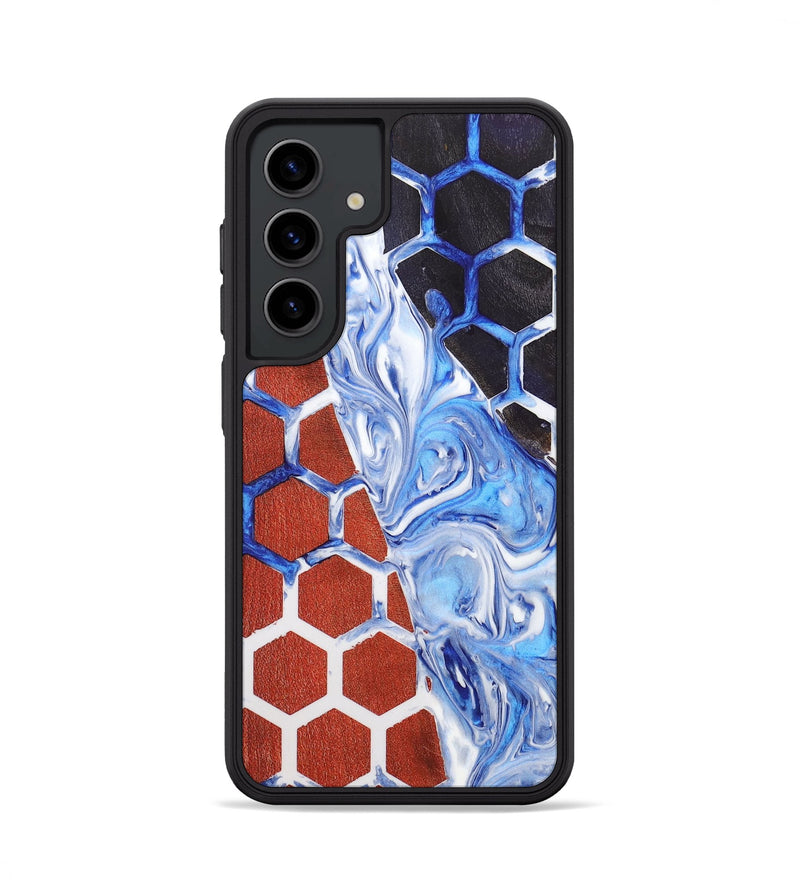 Galaxy S24 Wood+Resin Phone Case - Salvador (Pattern, 705861)