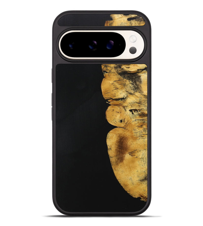 Pixel 9 Pro XL Wood+Resin Phone Case - Alaia (Pure Black, 705936)