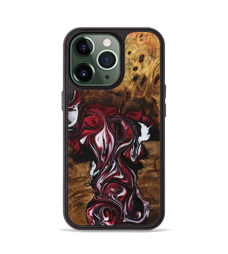 iPhone 13 Pro Wood+Resin Phone Case - Raelynn (Mosaic, 706099)