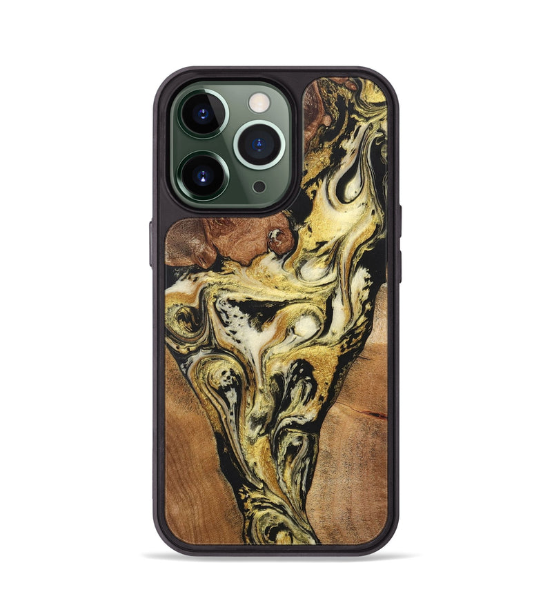 iPhone 13 Pro Wood+Resin Phone Case - Angie (Mosaic, 706106)