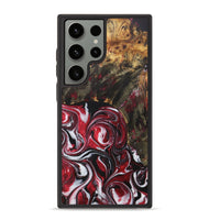 Galaxy S23 Ultra Wood+Resin Phone Case - Lesley (Red, 706137)
