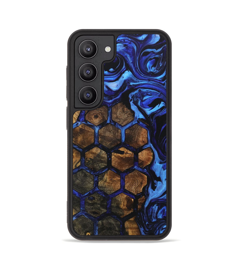 Galaxy S23 Wood+Resin Phone Case - Deja (Pattern, 706194)
