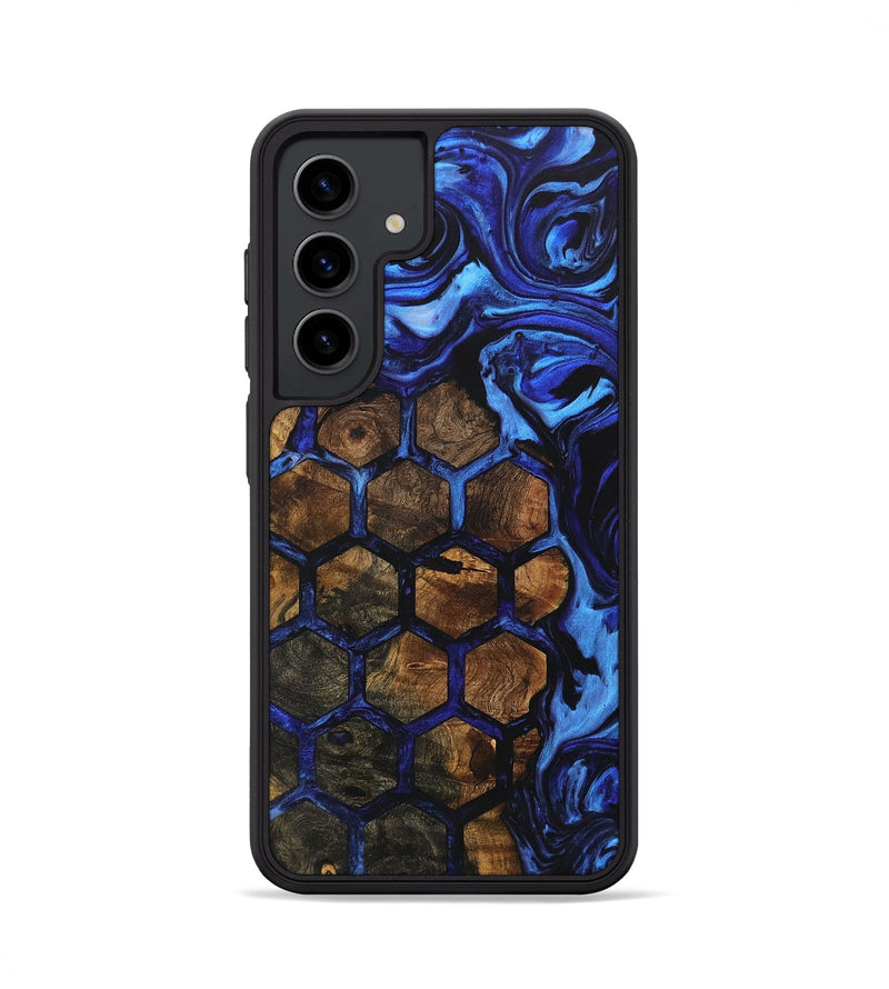 Galaxy S24 Wood+Resin Phone Case - Deja (Pattern, 706194)