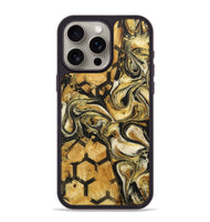 iPhone 15 Pro Max Wood+Resin Phone Case - Cheri (Pattern, 706199)