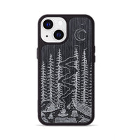 iPhone 13 Wood+Resin Phone Case - Camp - Ebony (Curated)