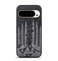 Pixel 9 Pro Wood+Resin Phone Case - Camp - Ebony (Curated)