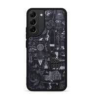 Galaxy S22 Plus Wood+Resin Phone Case - Collage - Ebony (Curated)