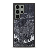 Galaxy S23 Ultra Wood+Resin Phone Case - Roaming - Ebony (Curated)