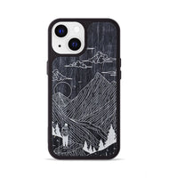 iPhone 13 Wood+Resin Phone Case - Roaming - Ebony (Curated)