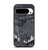 Pixel 9 Pro Wood+Resin Phone Case - Roaming - Ebony (Curated)