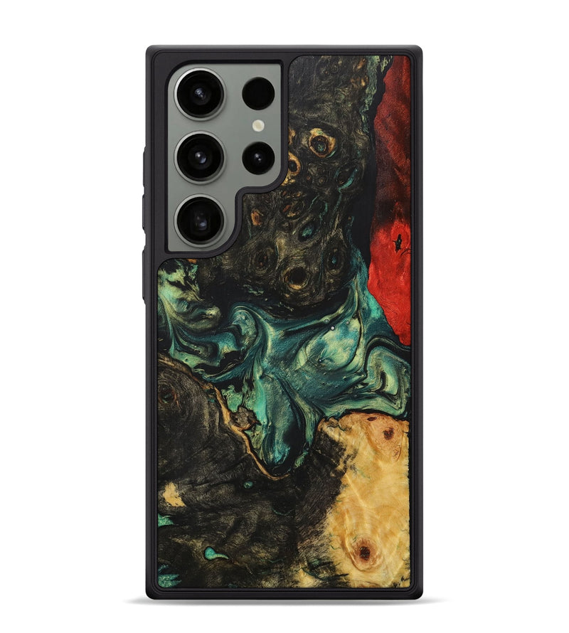 Galaxy S24 Ultra Wood+Resin Phone Case - Phoebe (Mosaic, 706292)