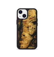 iPhone 13 mini Wood+Resin Phone Case - Marissa (Green, 706359)