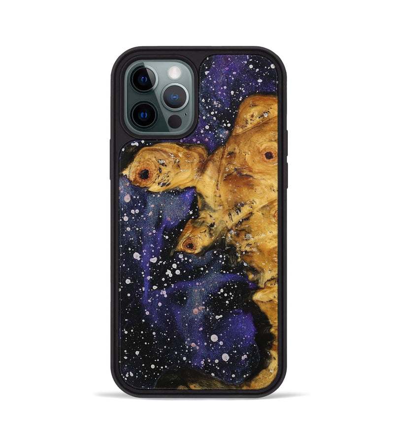 iPhone 12 Pro Wood+Resin Phone Case - Andre (Cosmos, 706418)