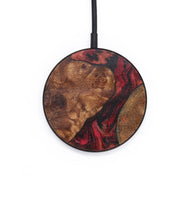 Circle Wood+Resin Wireless Charger - Lois (Red, 706756)