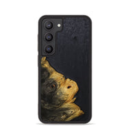 Galaxy S23 Wood+Resin Phone Case - Velma (Pure Black, 707035)