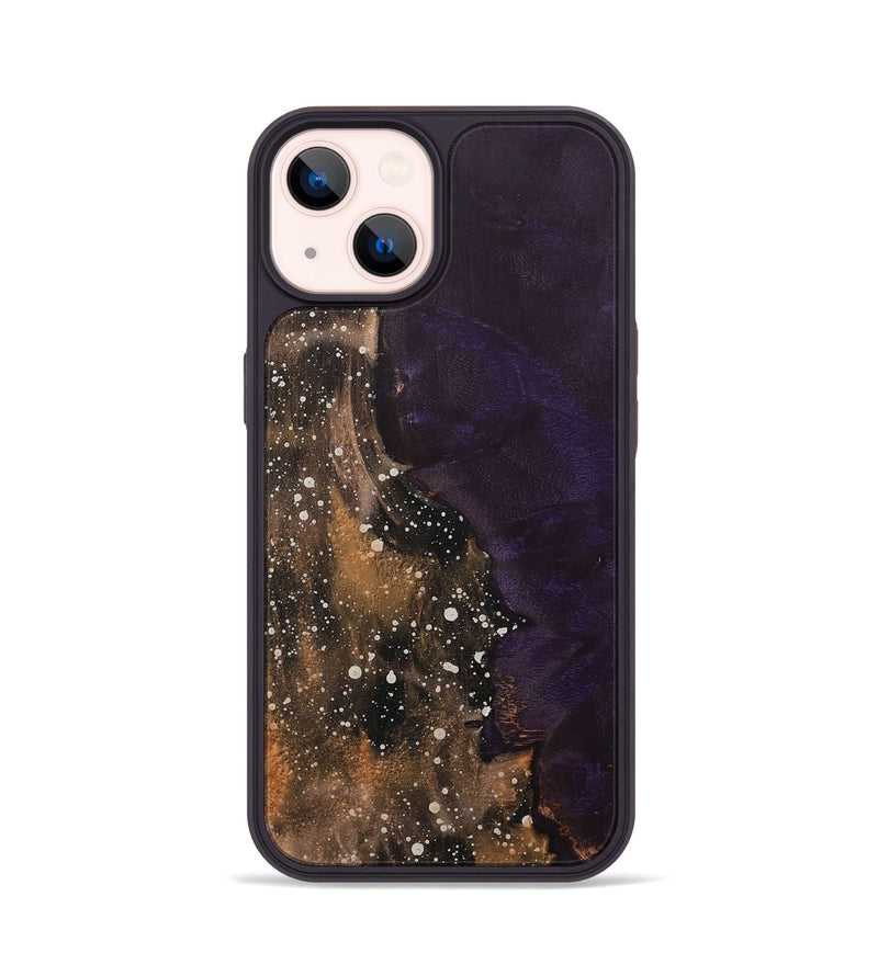 iPhone 14 Wood+Resin Phone Case - Dora (Cosmos, 707132)