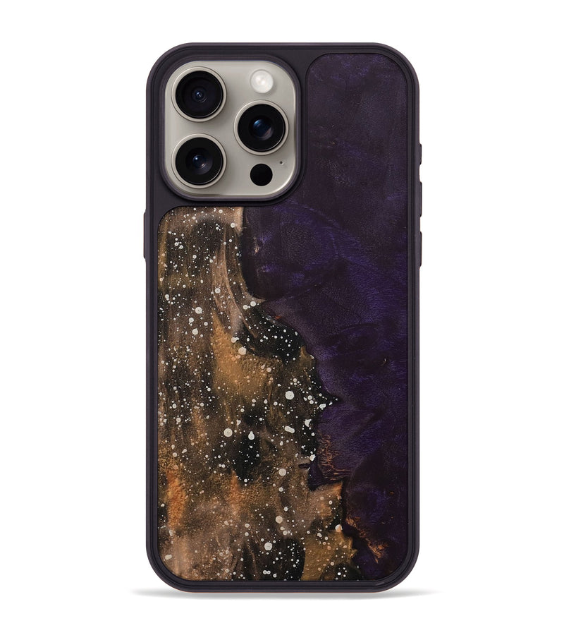 iPhone 15 Pro Max Wood+Resin Phone Case - Dora (Cosmos, 707132)