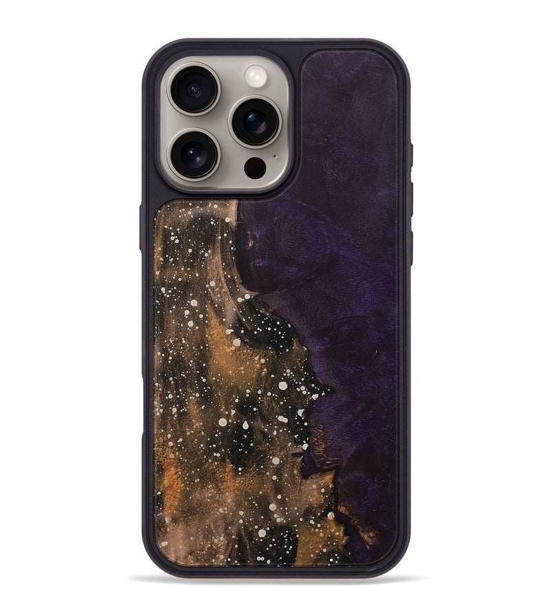 iPhone 16 Pro Max Wood+Resin Phone Case - Dora (Cosmos, 707132)