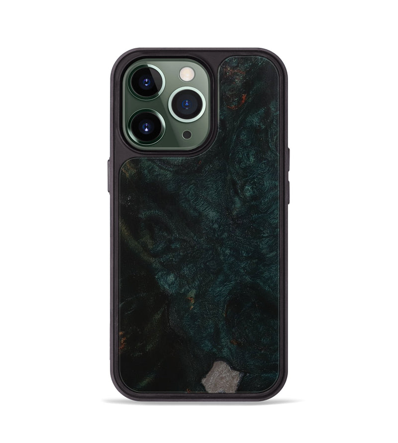 iPhone 13 Pro Wood+Resin Phone Case - Sara (Wood Burl, 707294)