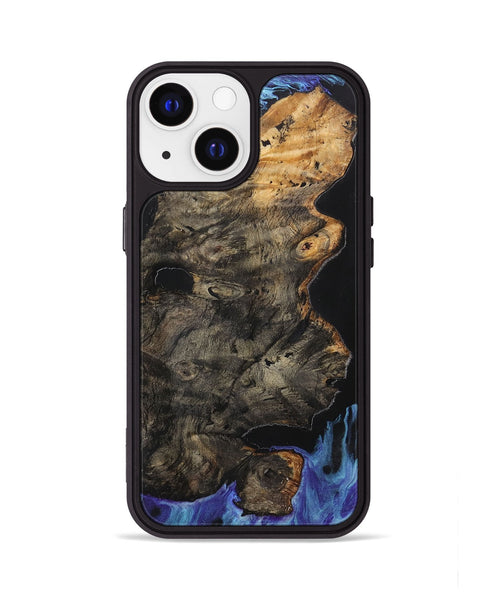 iPhone 13 Wood+Resin Phone Case - Nayeli (Feather, 707397)