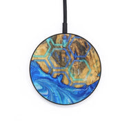 Circle Wood+Resin Wireless Charger - Kenzie (Pattern, 708073)