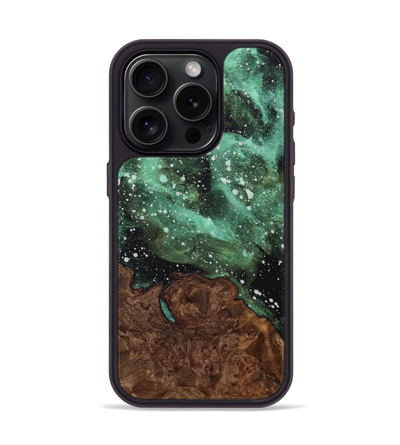 iPhone 15 Pro Wood+Resin Phone Case - Jay (Cosmos, 708191)