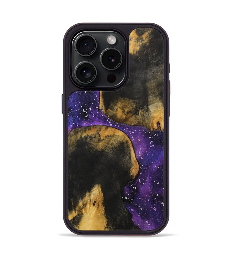 iPhone 15 Pro Wood+Resin Phone Case - Heath (Cosmos, 708222)