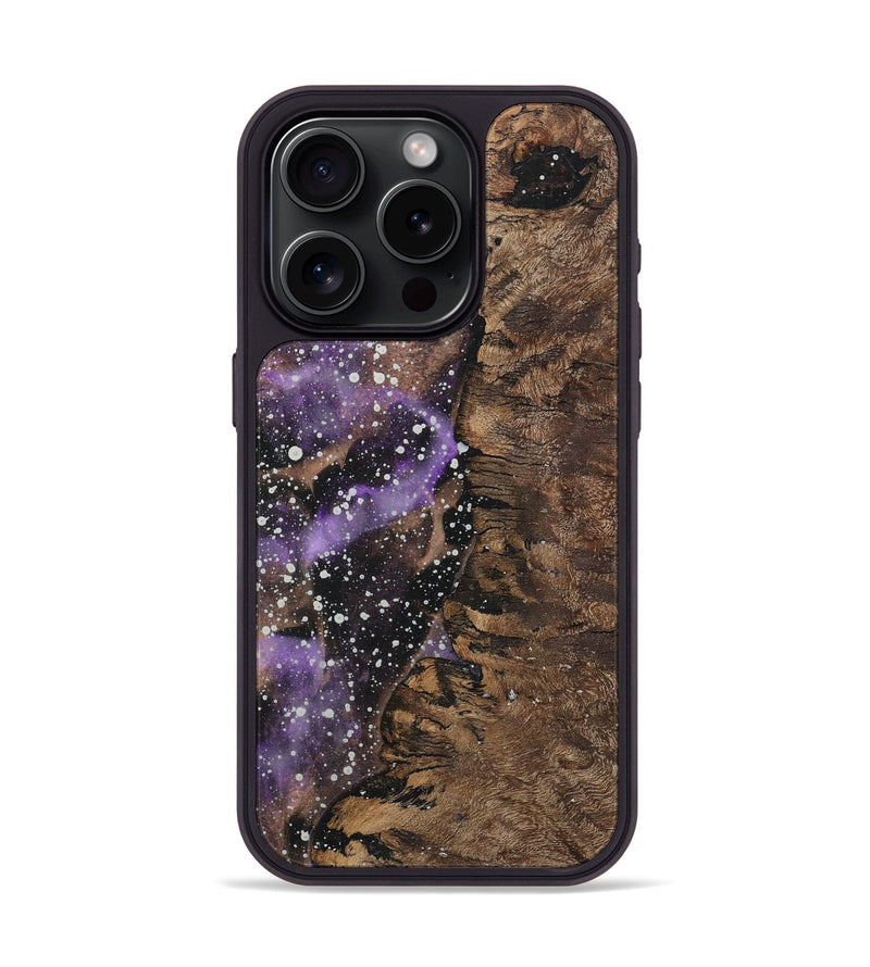 iPhone 15 Pro Wood+Resin Phone Case - Giovanni (Cosmos, 708346)