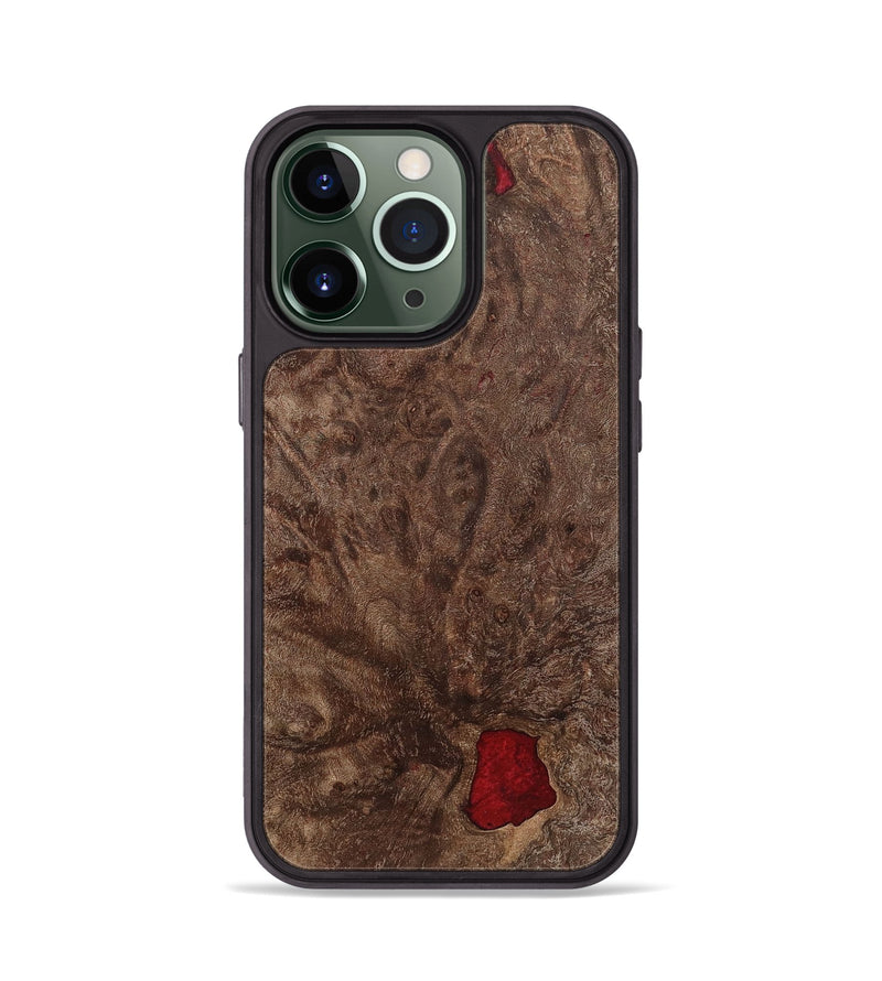 iPhone 13 Pro Wood+Resin Phone Case - Mae (Wood Burl, 708673)
