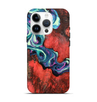 iPhone 15 Pro Wood+Resin Live Edge Phone Case - Jenny (Purple, 708895)